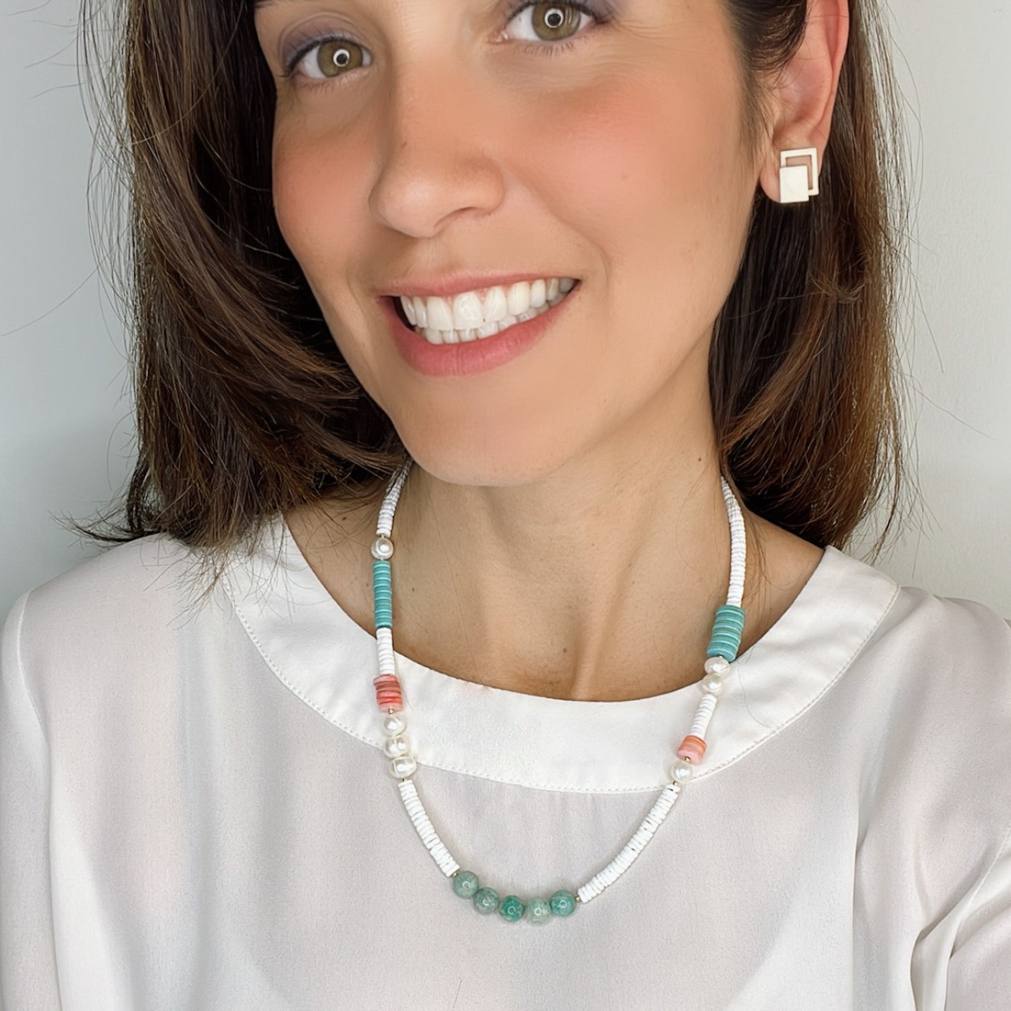 Bead Necklace - 14K Gold Filled