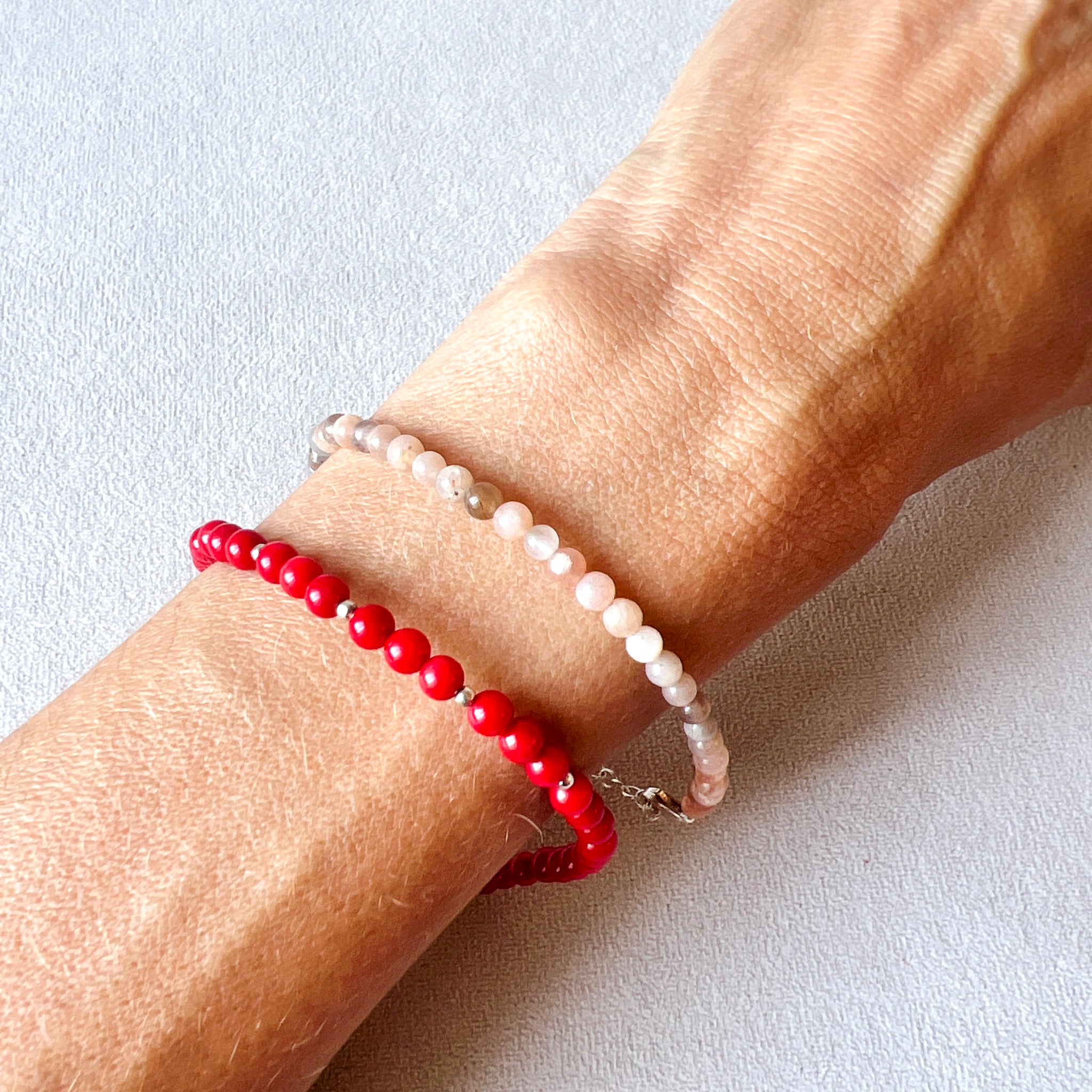 Bead Bracelet - Sterling Silver