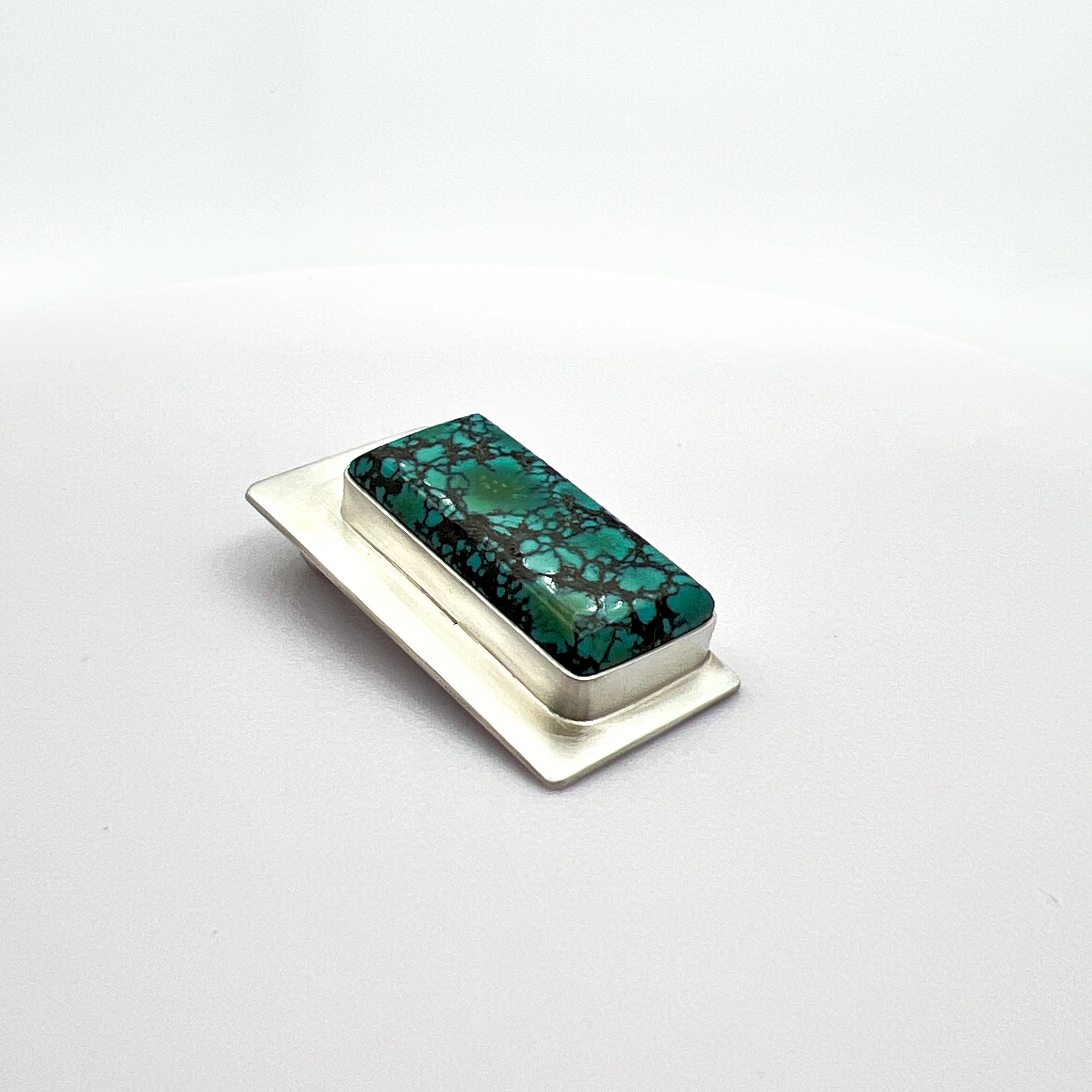 Rectangle Turquoise Pendant