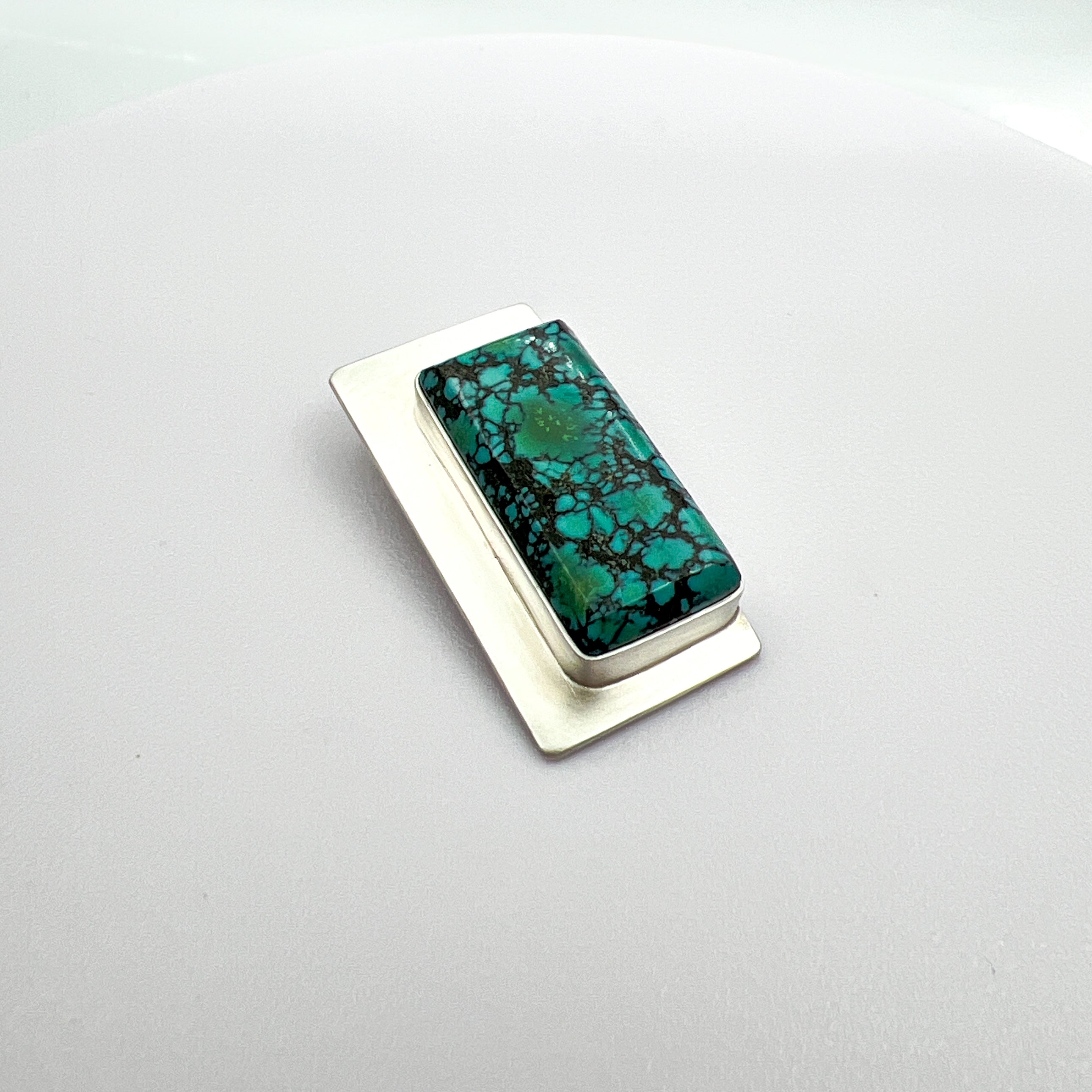 Rectangle Turquoise Pendant