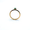 Gold Side Turquoise Ring