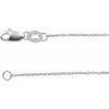 Cable Chain Diamond-Cut 1mm Adjustable