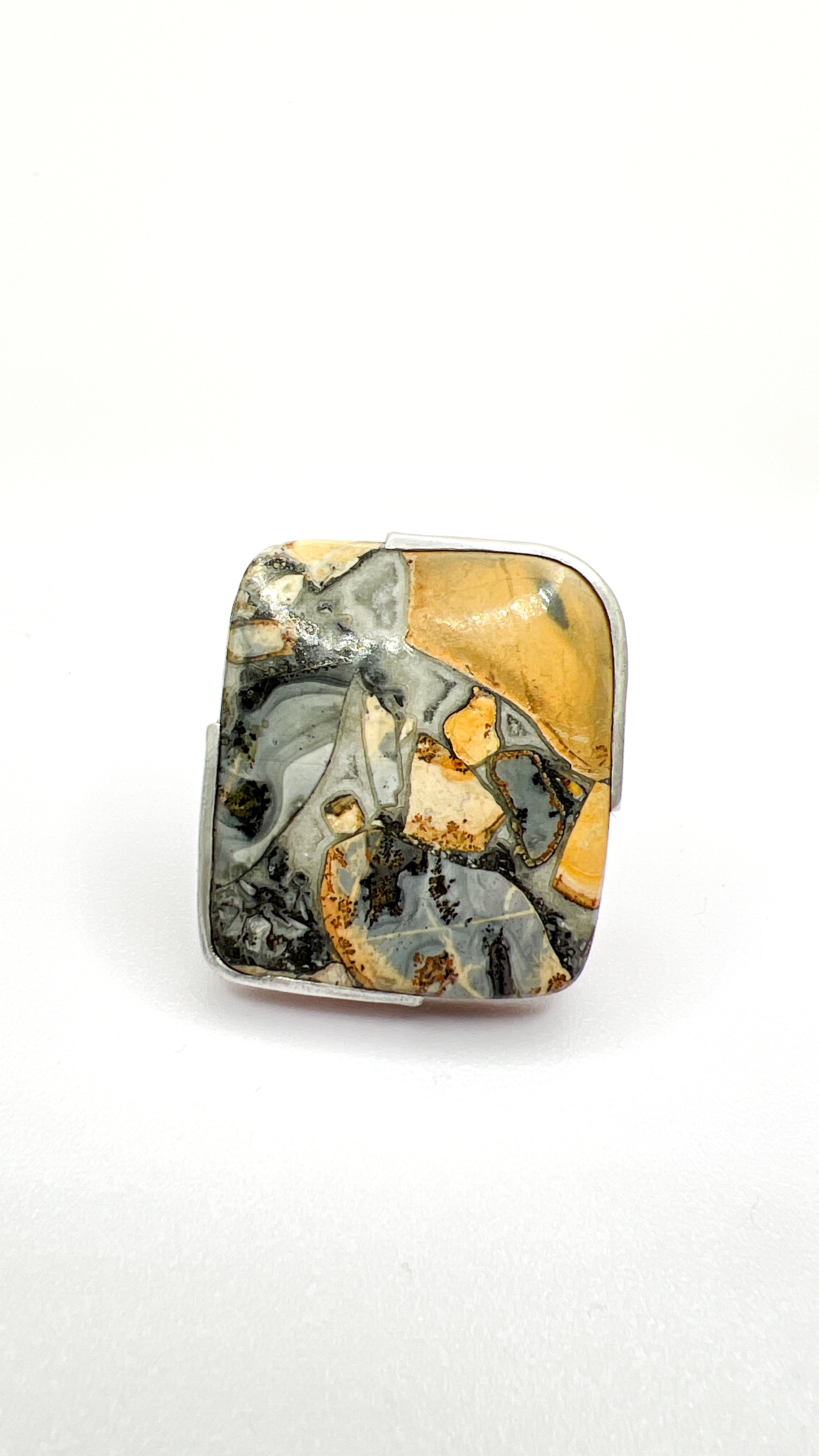 Big Maligano Jasper Ring