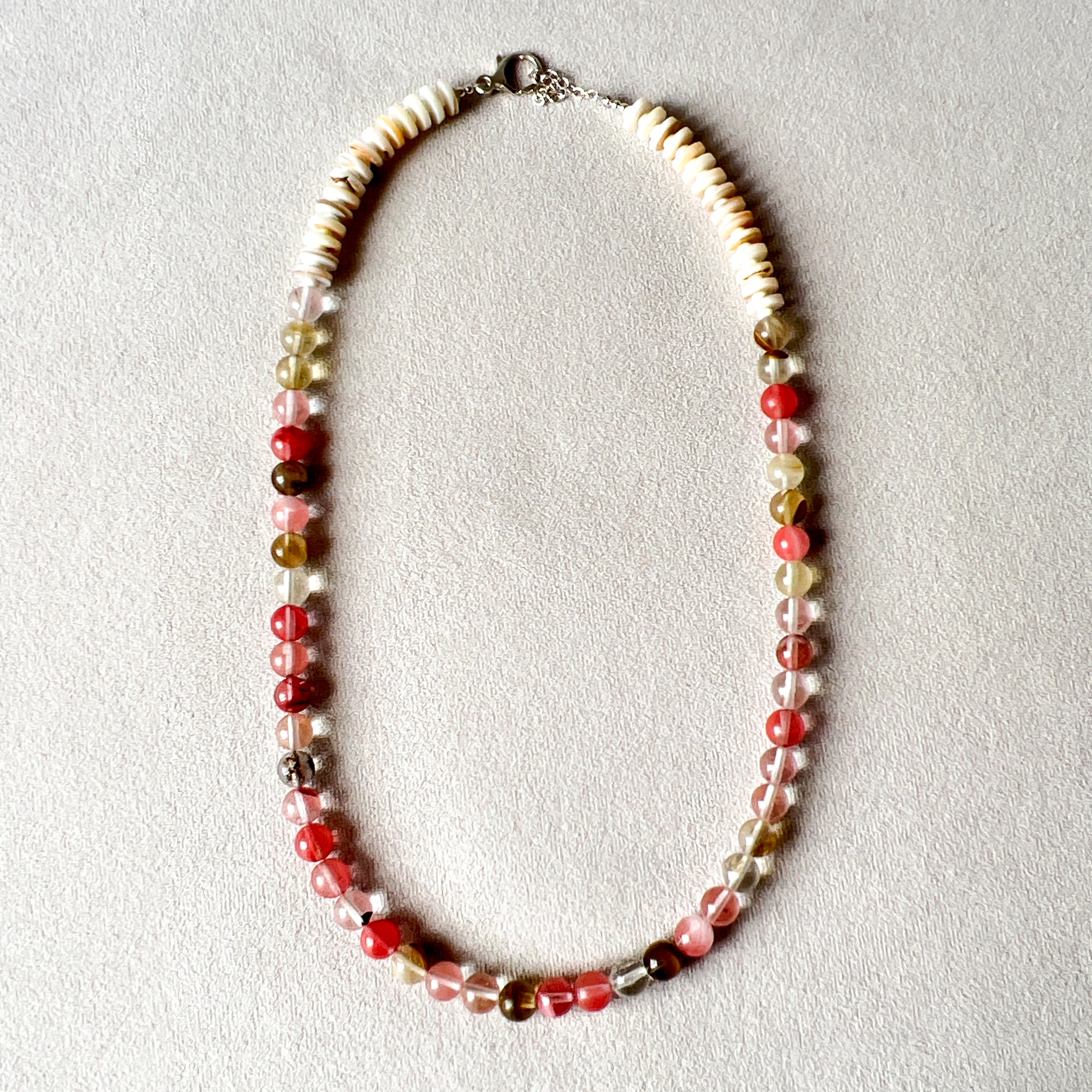 Bead Red Shades Necklace