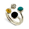 COLOURFUL ADJUSTABLE FIDGET RING